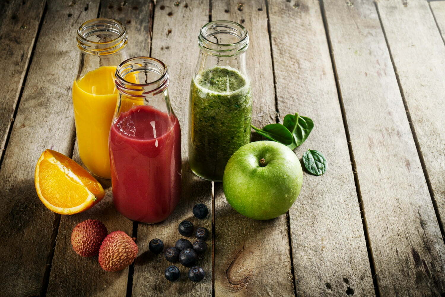 jugo de fruta / bebidas para desinflamar