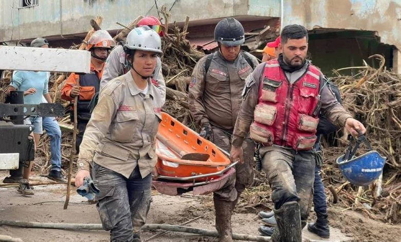 tragedia en Venezuela, tejer&iacute;as
