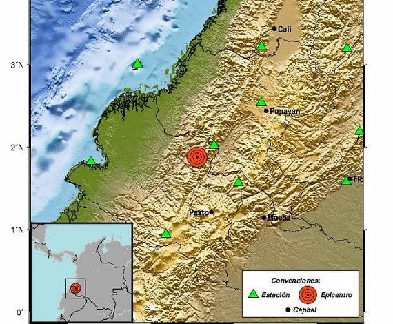 temblor en colombia