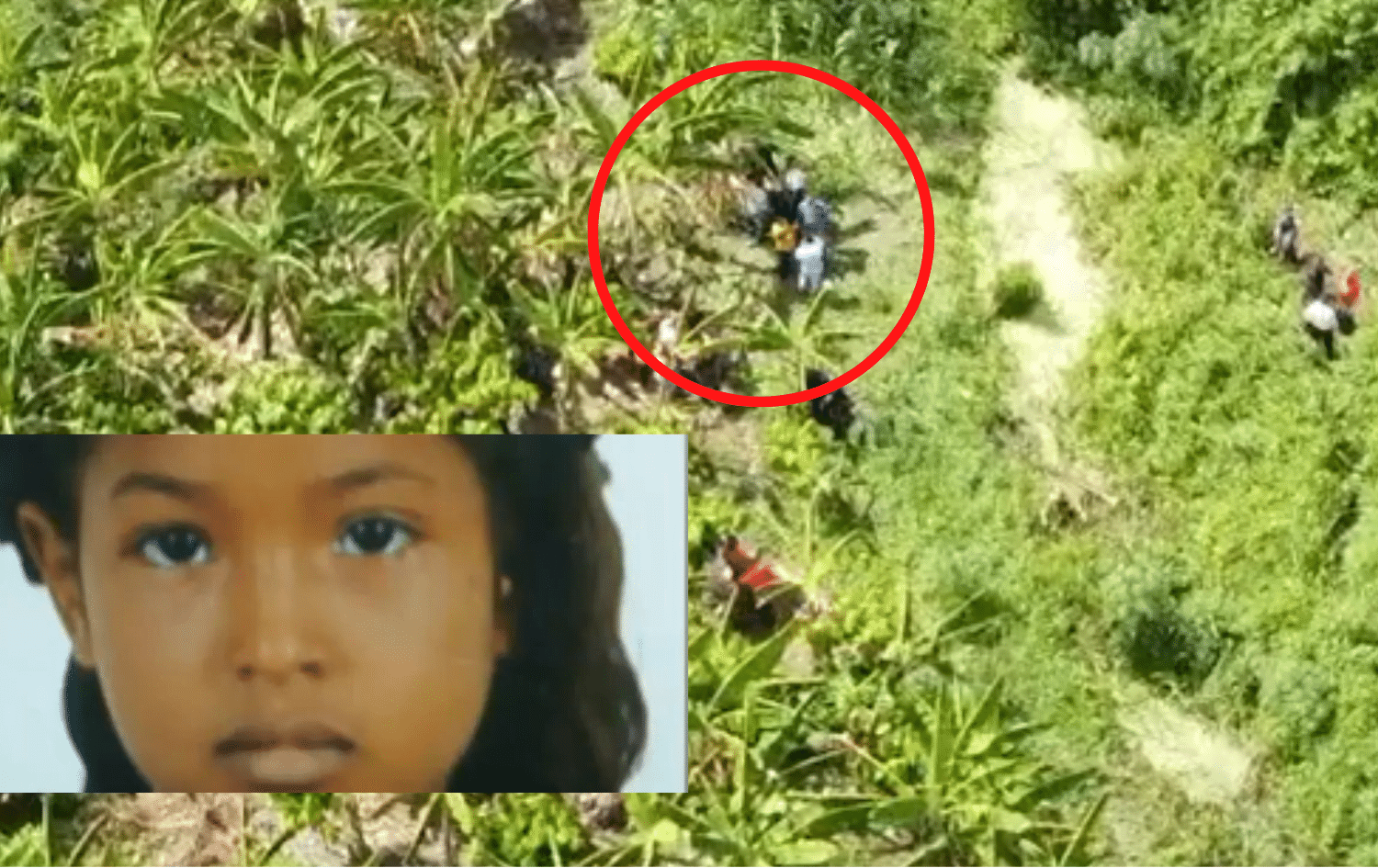 Ni&ntilde;a hallada sin vida