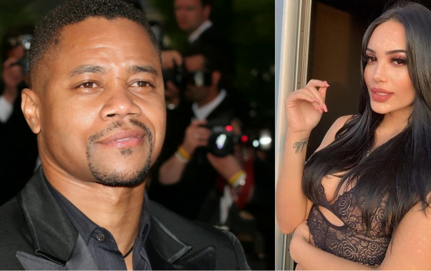 El actor estadounidense Cuba Gooding Jr. asiste al estreno "Babel" en el Palais des Festivals durante el 59&deg; Festival Internacional de Cine de Cannes, 23 de mayo de 2006 en Cannes, Francia