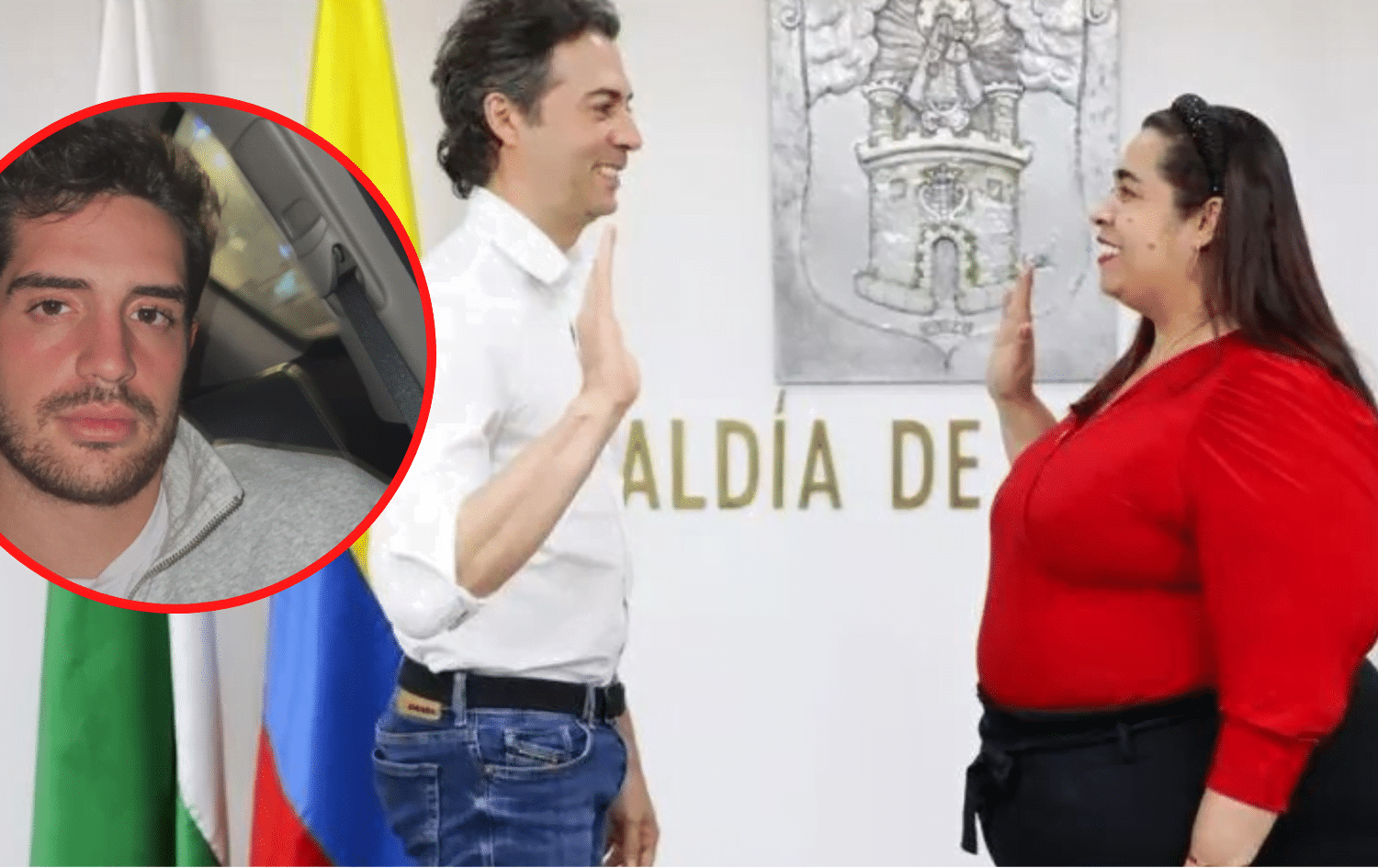 Hijo de Mar&iacute;a Fernanda Cabal/ Funcionaria Medell&iacute;n