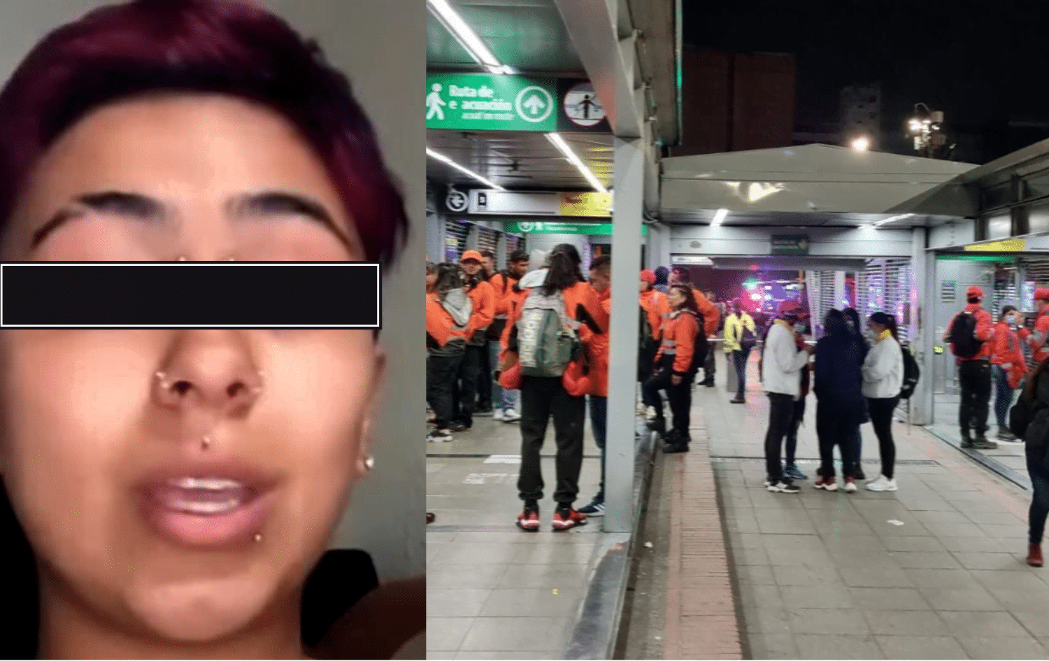 testimonio de joven que denuncia abuso en TransMilenio