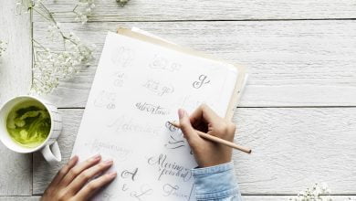 lettering en ni&ntilde;os