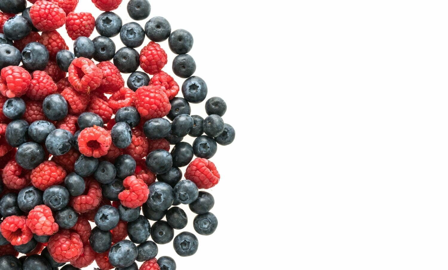 Ar&aacute;ndanos y frambuesas: son buenos antioxidantes