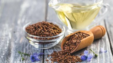 Semillas de lino y aceite de linaza