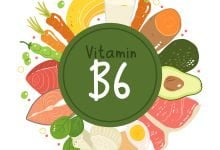 ilustración de alimentos que contienen vitamina b6