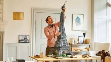 Lego presenta su mayor construcci&oacute;n y &iexcl;es la Torre Eiffel!
