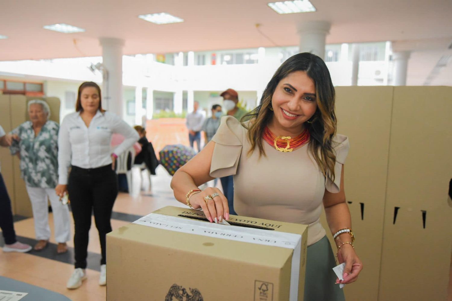 Indira Luz Barrios, gobernadora de Arauca