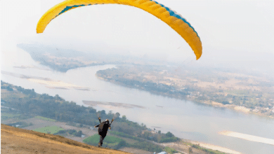 accidente de paracaidista