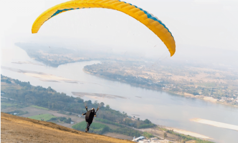 accidente de paracaidista