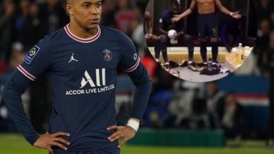 Kylian Mbapp&eacute; durante el partido de la liga francesa 1 de f&uacute;tbol entre Par&iacute;s Saint Germain y la Olimpia de Marsella