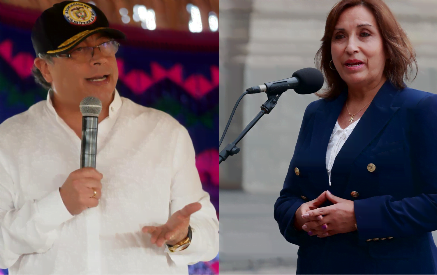 presidentes de per&uacute; y colombia en alocuciones p&uacute;blica