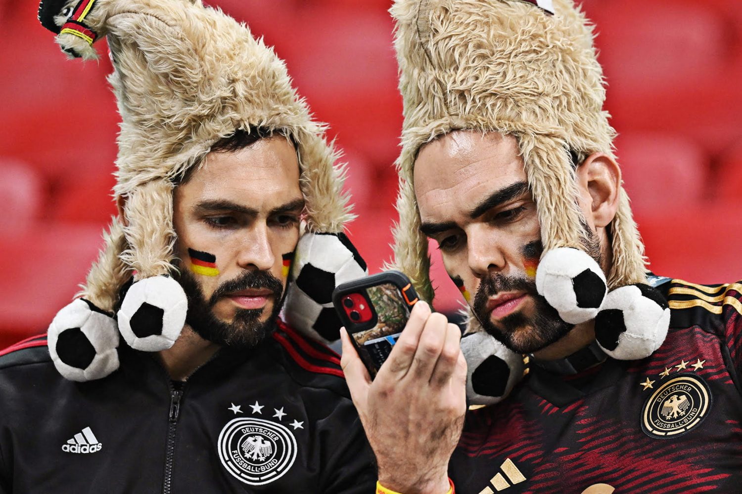 hinchas de Alemania tras eliminación del mundial