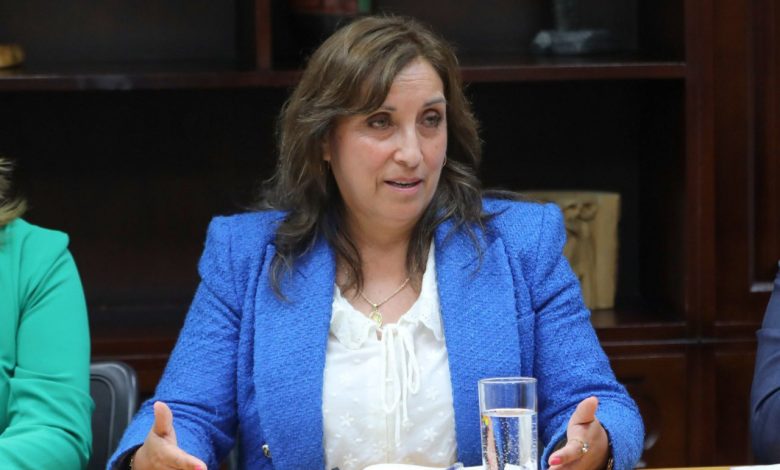 dina boluarte, nueva presidenta de Per&uacute;