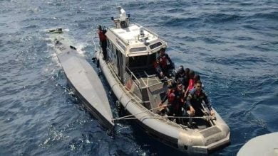 Interceptados dos semisumergiblescuando navegaban en el Pac&iacute;fico colombiano con alcaloides cargamento