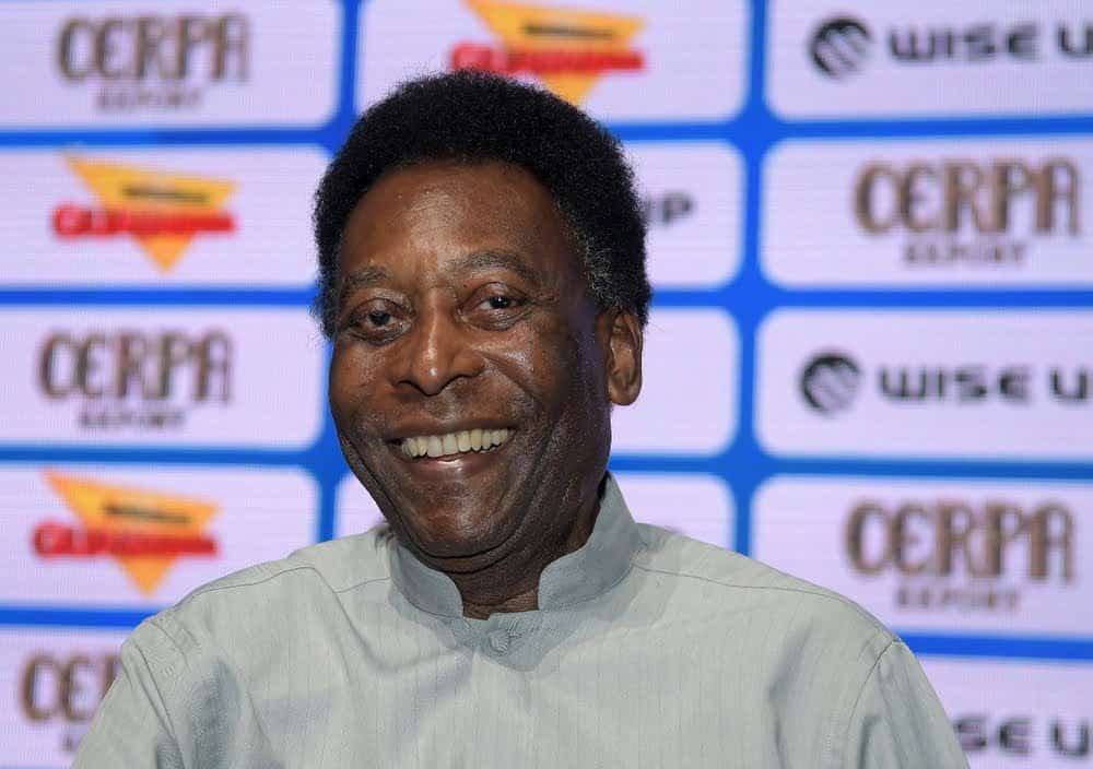 R&iacute;o de Janeiro, Brasil, 15 de enero de 2018. El mejor futbolista de todos los tiempos Edson Arantes do Nascimento, Pel&eacute;, embajador del campeonato Carioca, durante una conferencia de prensa en la Ciudad del Arte