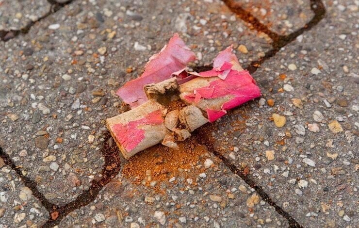 quemados con p&oacute;lvora