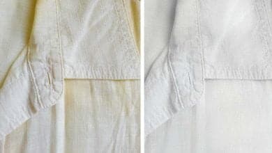 C&oacute;mo blanquear la ropa amarillenta