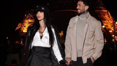 Mateo Carvajal y su novia