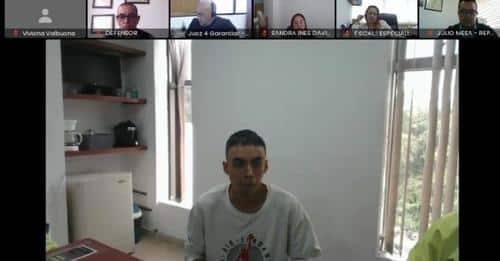 audiencia de Jair Sebastian serna