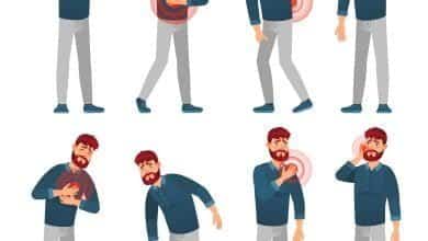 ilustraci&oacute;n de hombre experimentando los dolores m&aacute;s fuertes