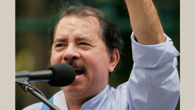 Daniel Ortega, presidente de Nicaragua