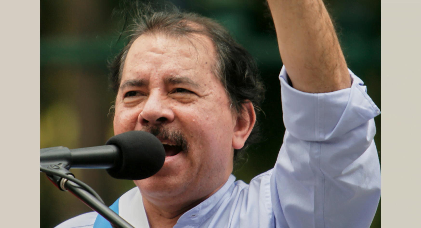 Daniel Ortega, presidente de Nicaragua