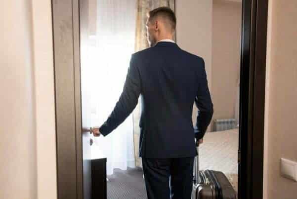 Hu&eacute;sped en hotel / Hotel hilton