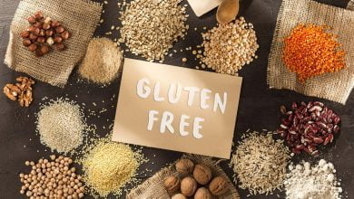 variedad de harinas y cereales para comer sin gluten
