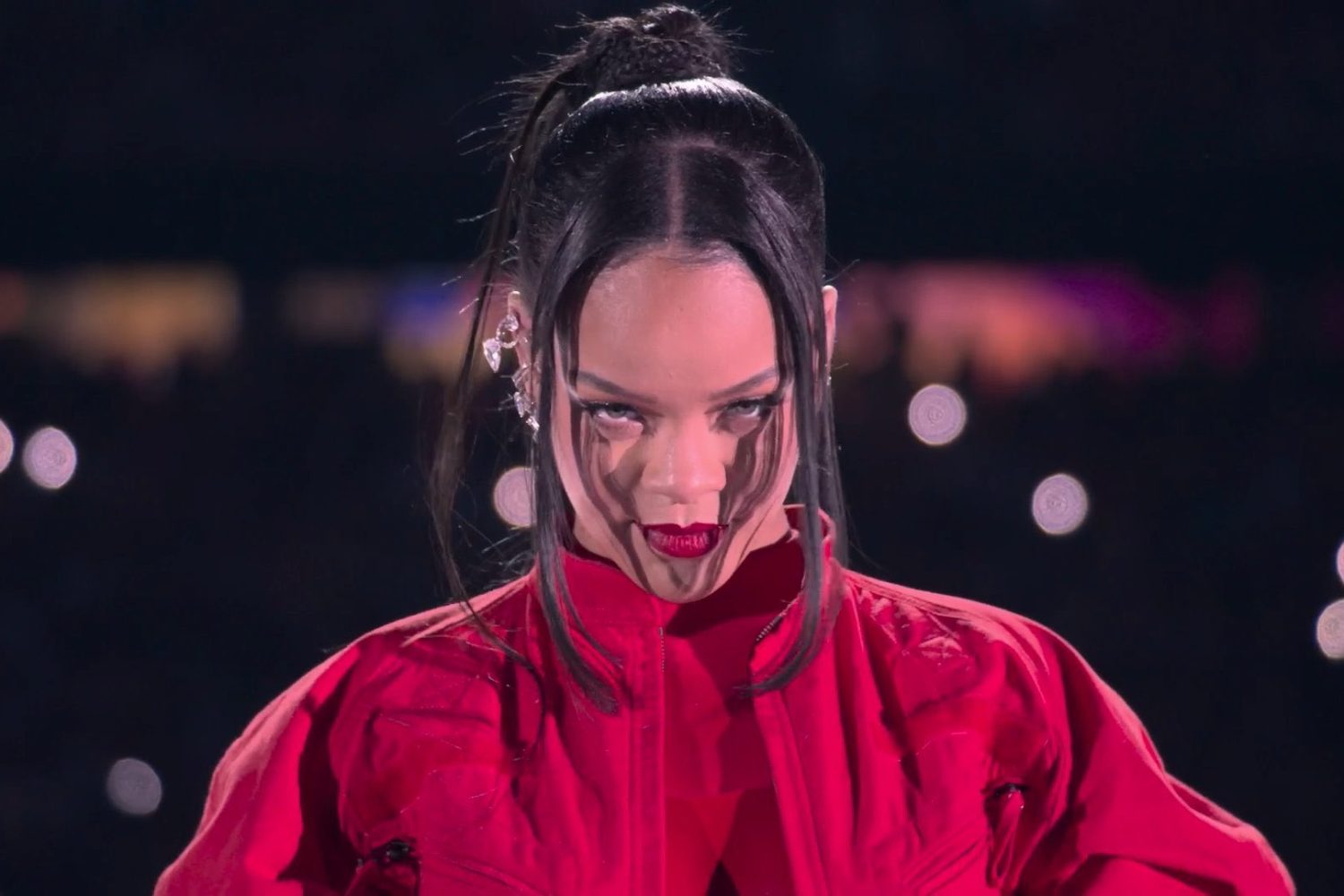 Así fue la presentación de Rihanna en el Super Bowl 2023