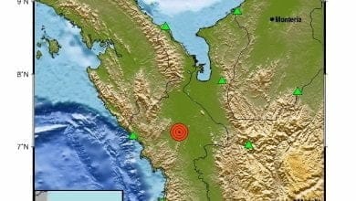 Tembl&oacute; en Colombia en la ma&ntilde;ana de este mi&eacute;rcoles