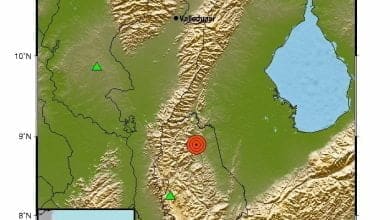 Reportaron temblor en Colombia en la tarde de este jueves