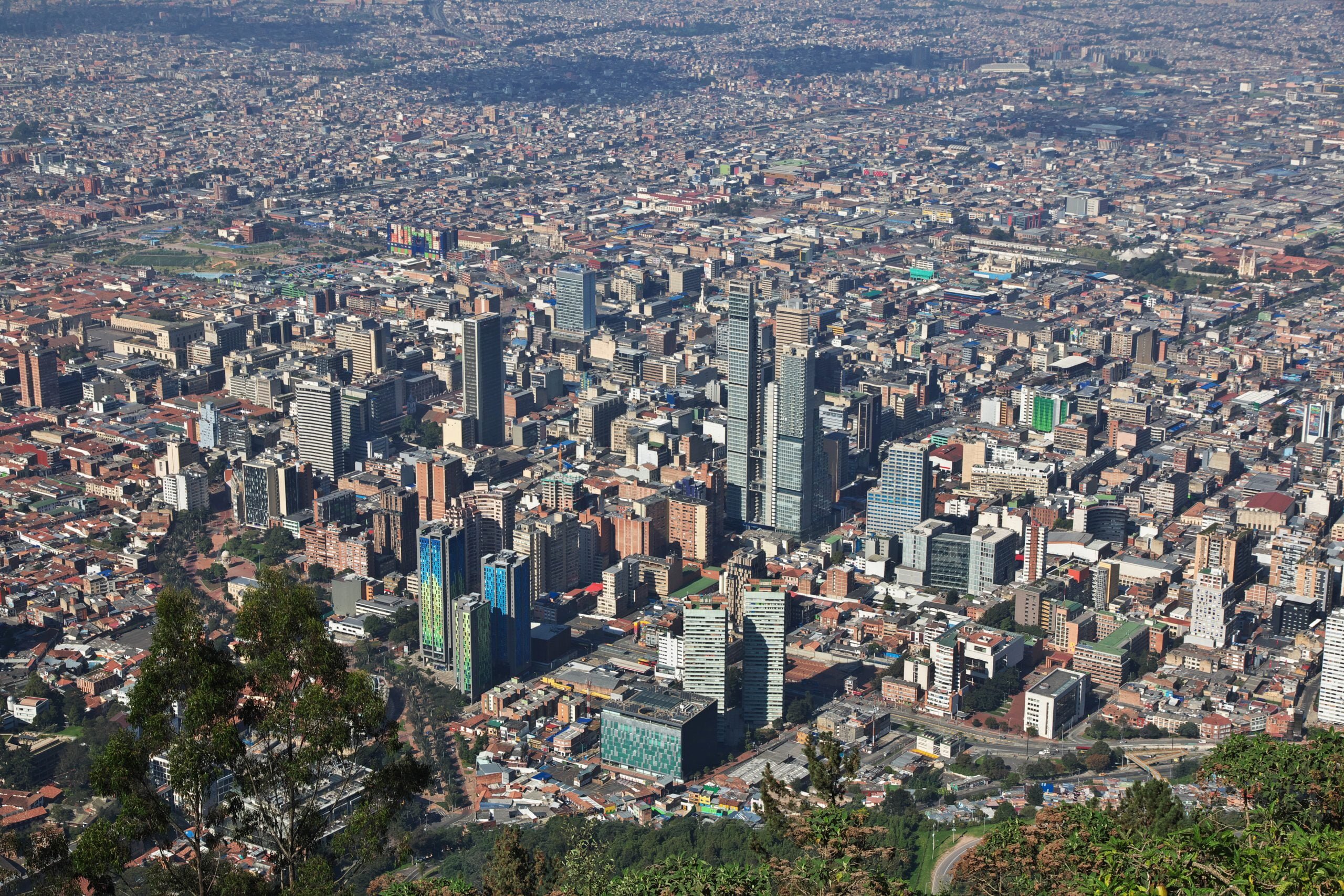 bogot&aacute; en la actualidad inteligencia artificial / contaminaci&oacute;n