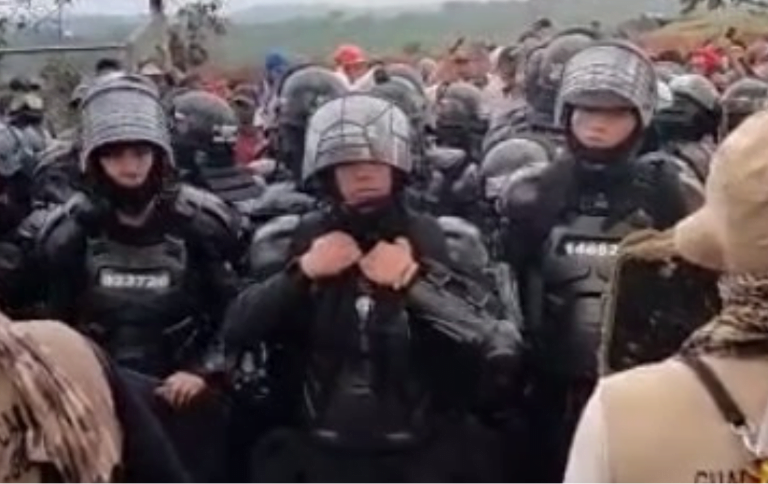 situaci&oacute;n violenta en caquet&aacute; / San Vicente del Cagu&aacute;n