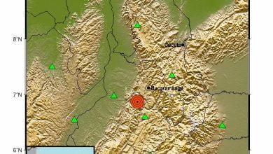 Tres temblores sacudieron a Colombia al iniciar este jueves