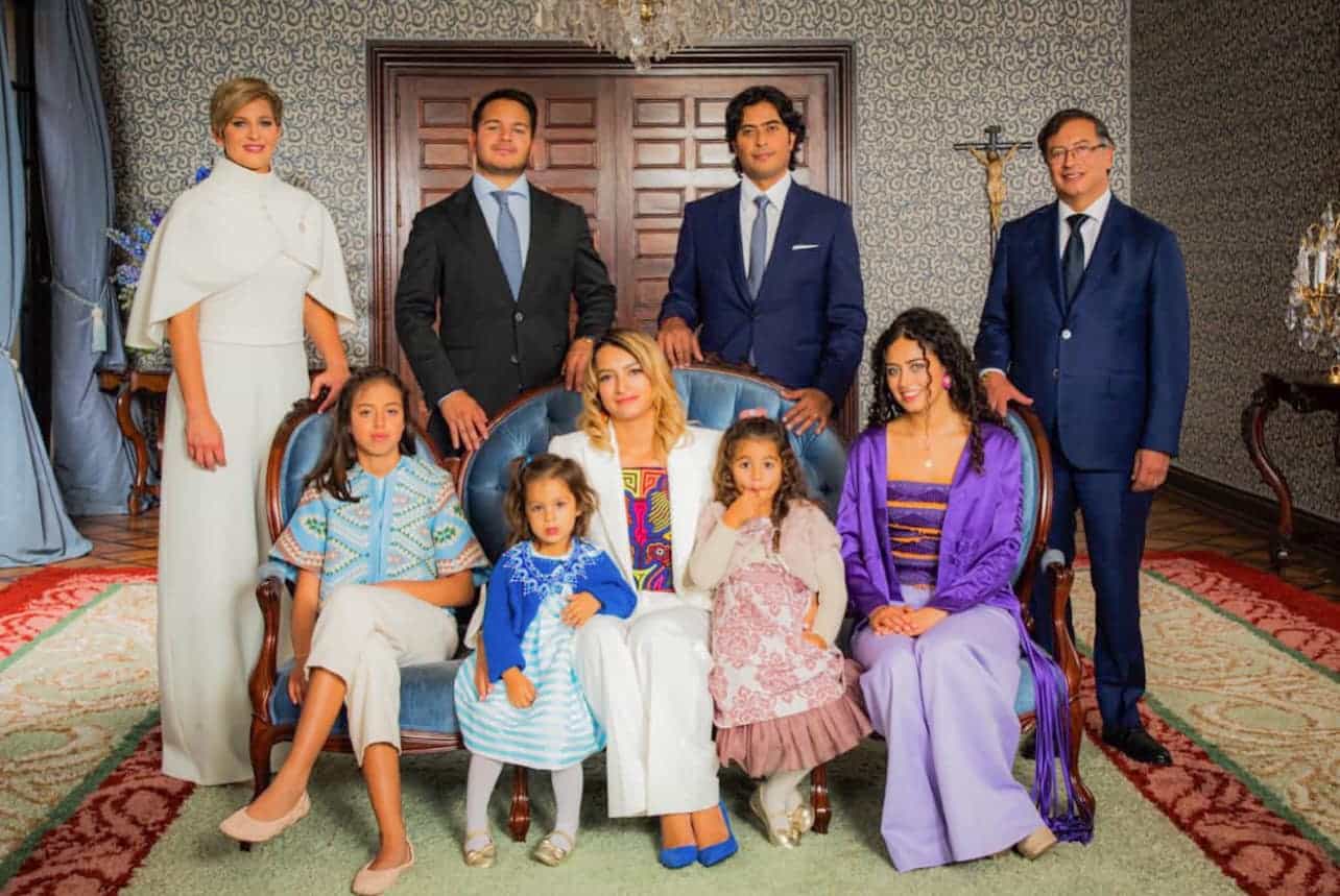 familia Petro, familia presidencial