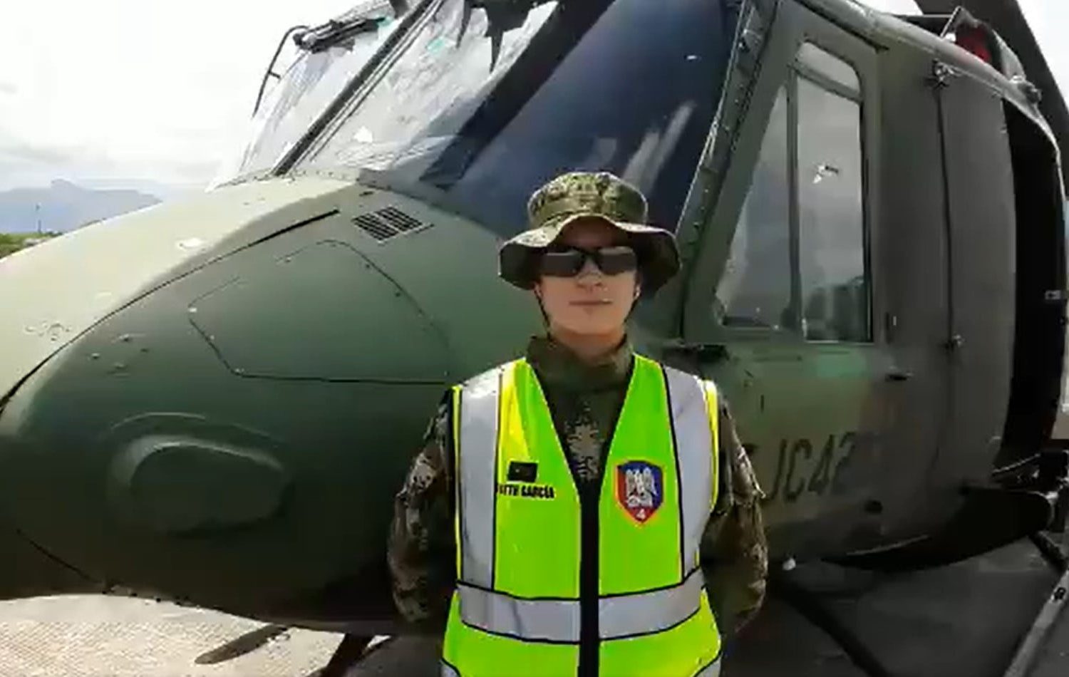 Ella era Julieth Garc&iacute;a, la teniente que perdi&oacute; la vida en el accidente del helic&oacute;ptero UH 1N