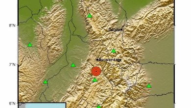 Un nuevo temblor se registr&oacute; en Colombia este lunes