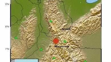 Tembl&oacute; dos veces en la madrugada de este lunes en Colombia