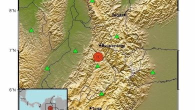 Fuerte temblor sacudi&oacute; a toda Colombia este viernes