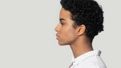 Perfil de mujeres j&oacute;venes africanas / mewing