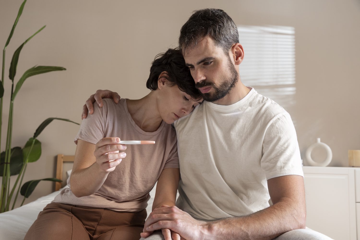 personas infertilidad / prueba de embarazo /