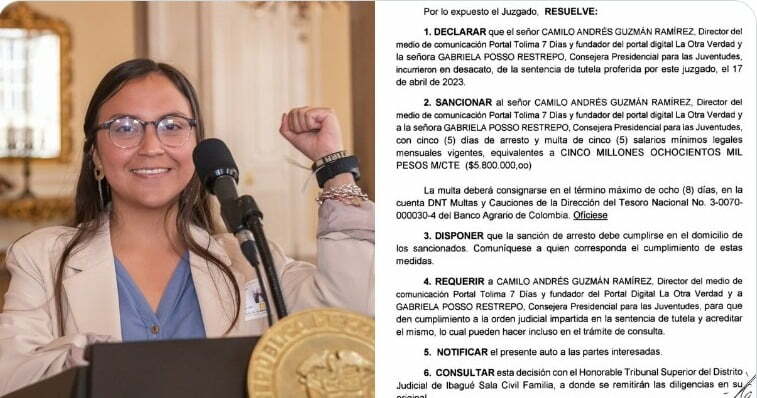 arresto domiciliario a funcionaria