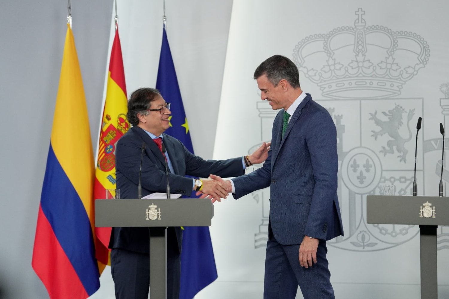 Petro Espa&ntilde;a Acuerdos con Colombia