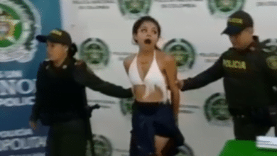 joven capturada en Bucaramanga sonr&iacute;e