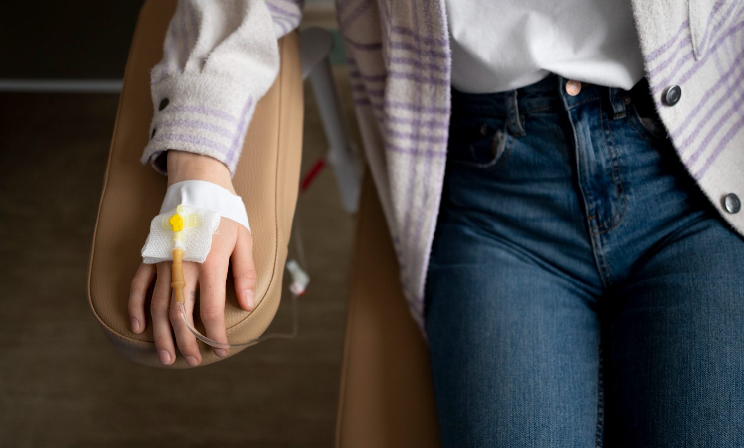 mujer con s&iacute;ndrome de marfan