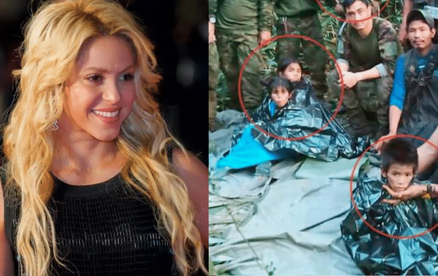 ni&ntilde;os rescatados en guaviare