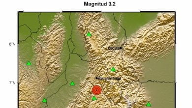 Reportaron nuevo temblor en Colombia en la noche de este jueves