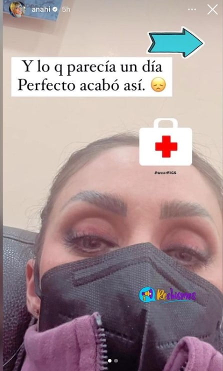 La cantante Anahí de RBD sufrió grave accidente y está hospitalizada